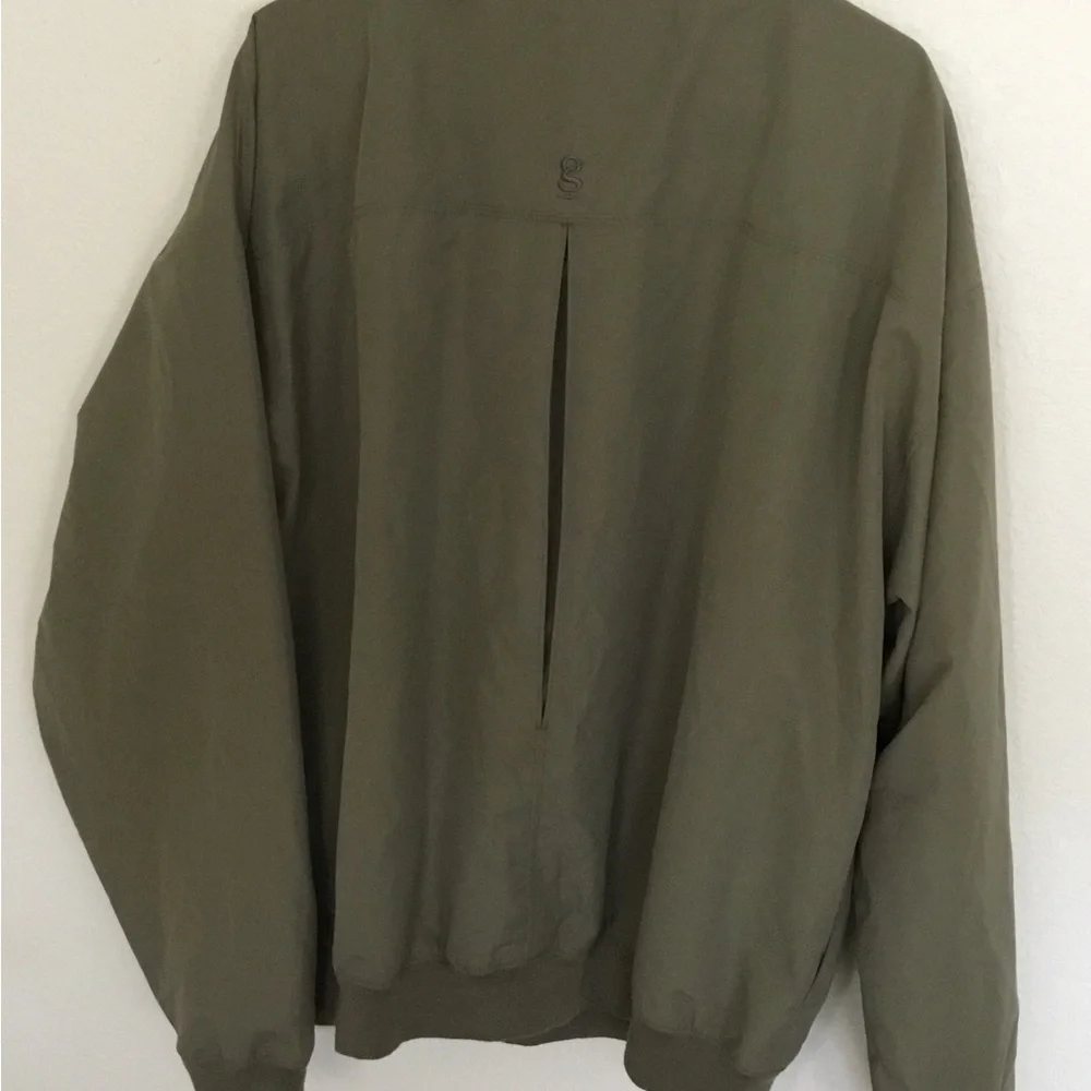 Marine corps v neck olive drab pullover jacket size XL